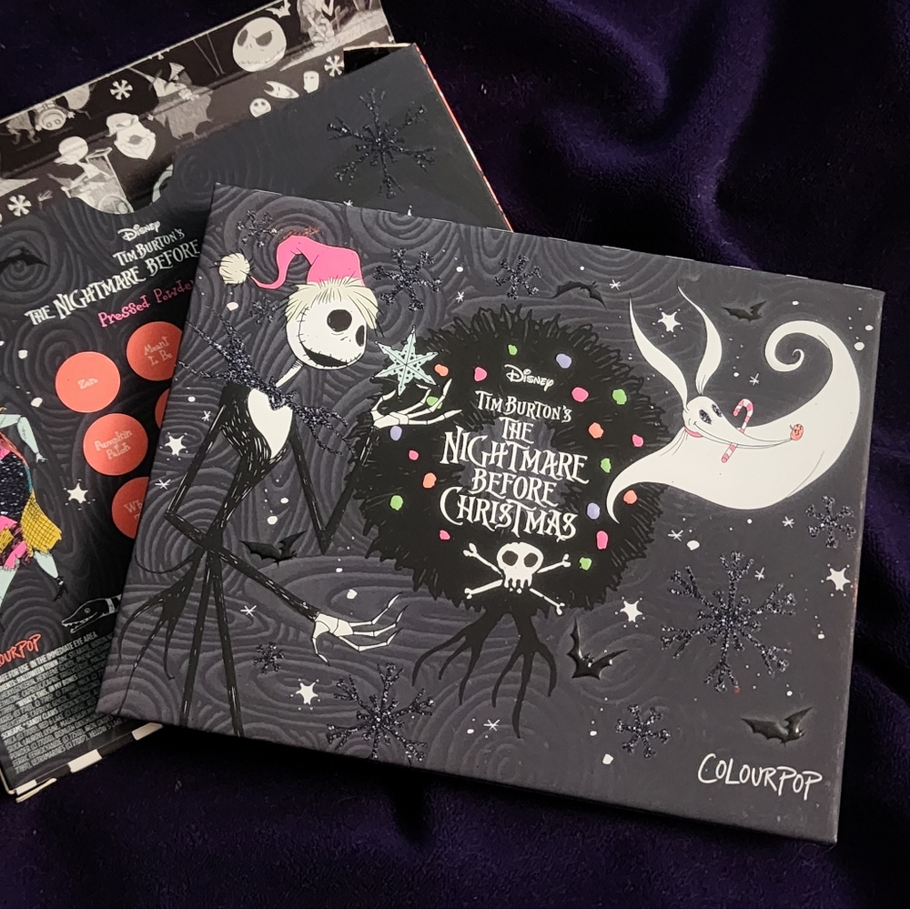 BNIB ColourPop x The Nightmare Before Christmas Eyeshadow Palette